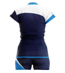 Волейбольна форма жіноча Zeus LYBRA Темно-синій/Блакитний